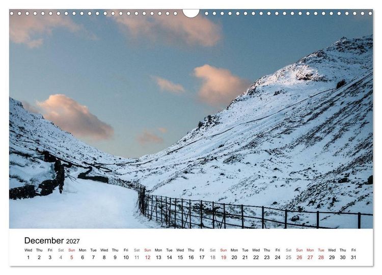 Produktbild: The Lake District 2027 Calendar (Wall Calendar 2027 DIN A3 landscape), CALVENDO 12 Month Wall Calendar