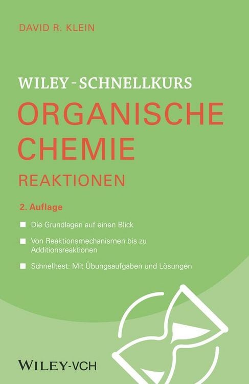 Produktbild: Wiley-Schnellkurs Organische Chemie II Reaktionen