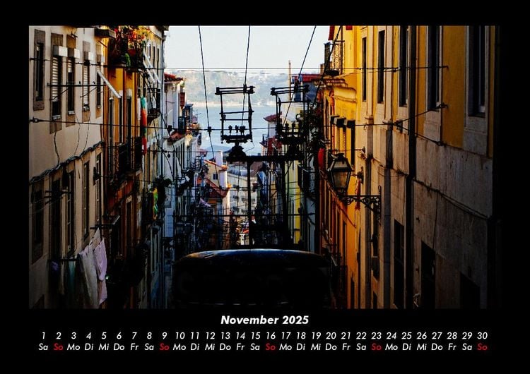 Produktbild: Lissabon 2025 Fotokalender DIN A3