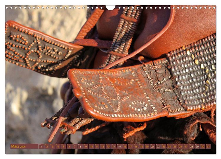 Produktbild: Himba - Der Schmuck der sch&ouml;nen Frauen (Wandkalender 2026 DIN A3 quer), CALVENDO Monatskalender