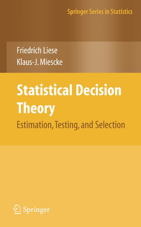 Produktbild: Statistical Decision Theory