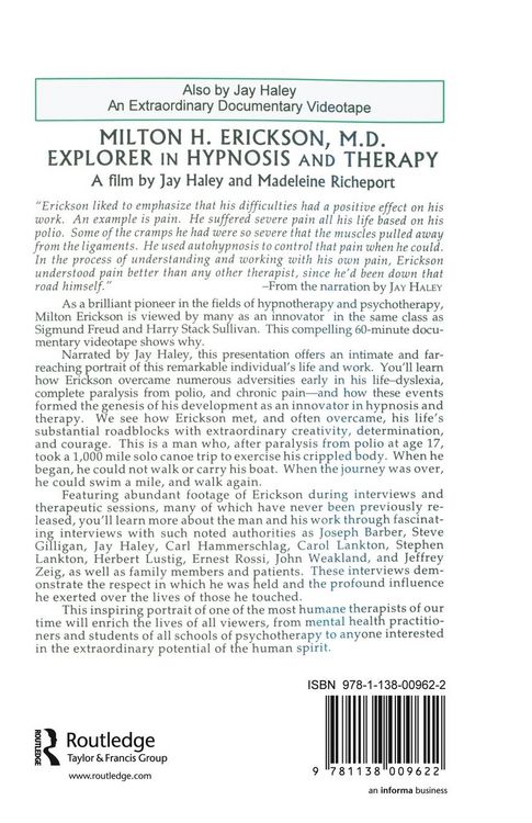Produktbild: Jay Haley On Milton H. Erickson