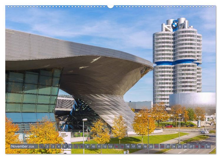 Produktbild: Weltst&auml;dtchen M&uuml;nchen (hochwertiger Premium Wandkalender 2026 DIN A2 quer), Kunstdruck in Hochglanz