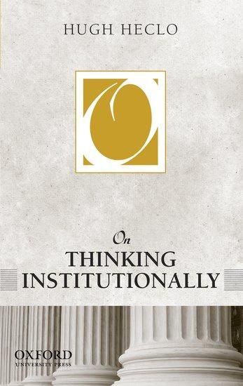 Produktbild: On Thinking Institutionally