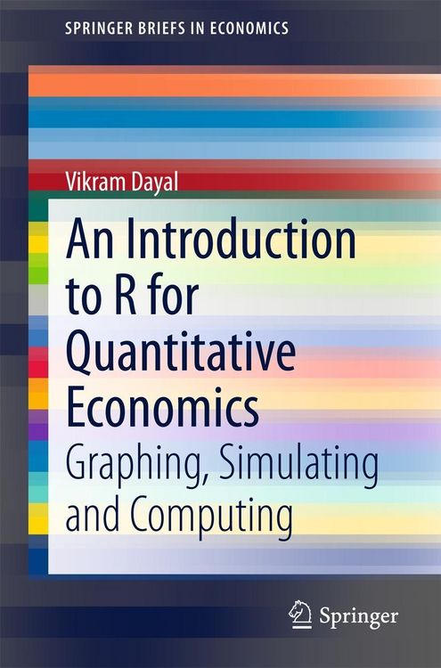 Produktbild: An Introduction to R for Quantitative Economics