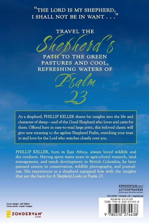 Produktbild: A Shepherd Looks at Psalm 23, Large Print Edition