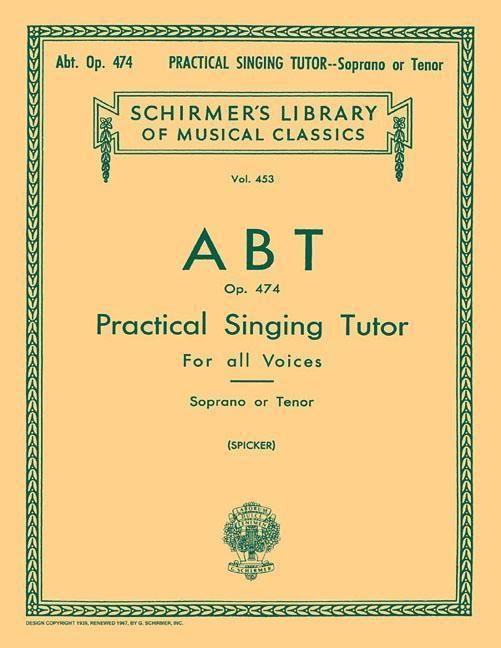 Produktbild: Practical Singing Tutor, Op. 474