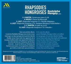Produktbild: Rhapsodies hongroises