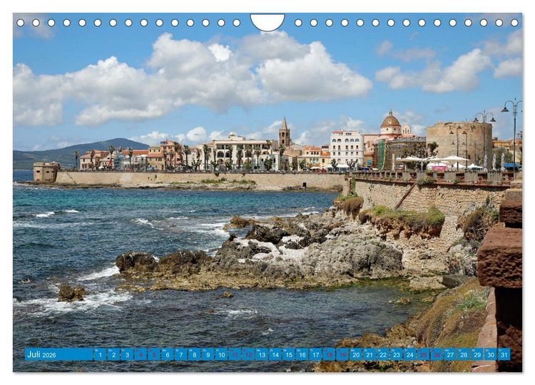 Produktbild: Traumhaftes Sardinien (Wandkalender 2026 DIN A4 quer), CALVENDO Monatskalender