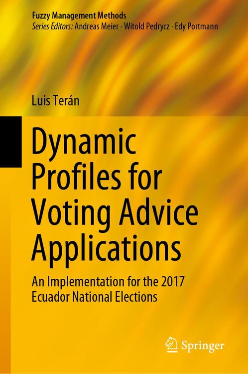 Produktbild: Dynamic Profiles for Voting Advice Applications