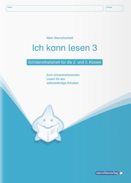 Produktbild: Ich kann lesen 3 - Sch&uuml;lerarbeitsheft f&uuml;r die 2. und 3. Klasse