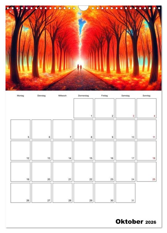 Produktbild: Neonlicht Familienplaner (Wandkalender 2026 DIN A3 hoch), CALVENDO Monatskalender