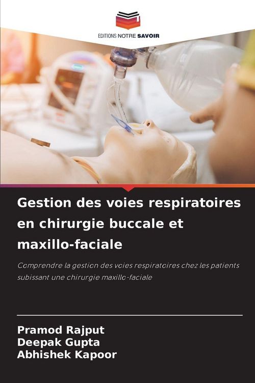 Produktbild: Gestion des voies respiratoires en chirurgie buccale et maxillo-faciale