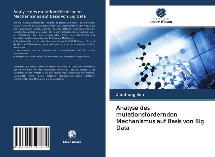 Produktbild: Analyse des mutationsf&ouml;rdernden Mechanismus auf Basis von Big Data