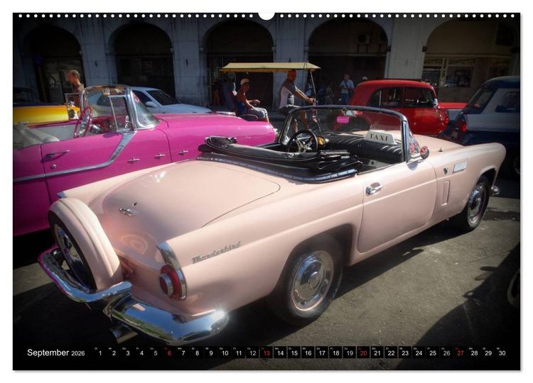 Produktbild: Auto-Legenden: FORD THUNDERBIRD (Wandkalender 2026 DIN A2 quer), CALVENDO Monatskalender