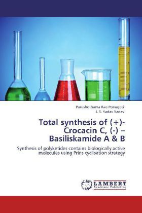 Produktbild: Ponugoti, P: Total synthesis of (+)- Crocacin C, (-) - Basil