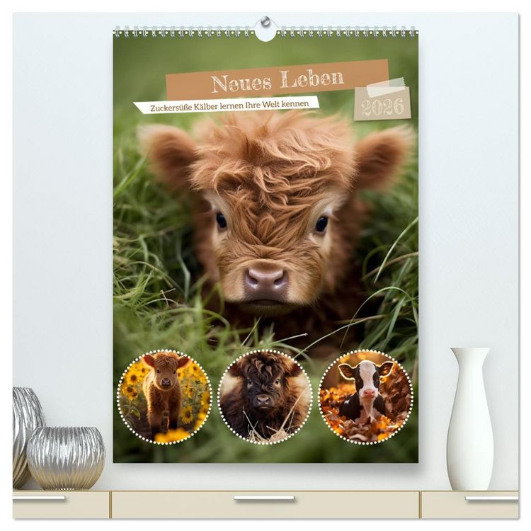Produktbild: Neues Leben (hochwertiger Premium Wandkalender 2026 DIN A2 hoch), Kunstdruck in Hochglanz