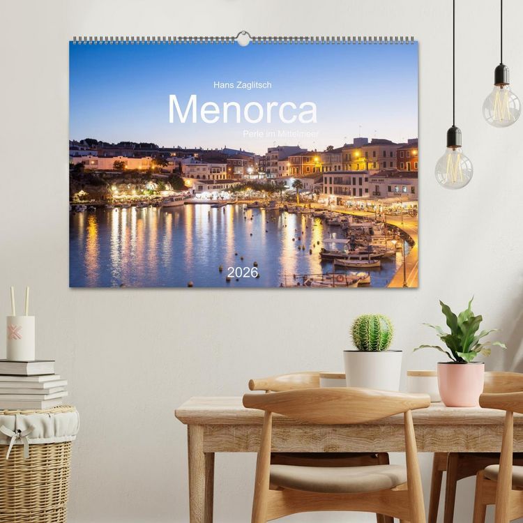 Produktbild: Menorca - Perle im MIttelmeer (Wandkalender 2026 DIN A2 quer), CALVENDO Monatskalender