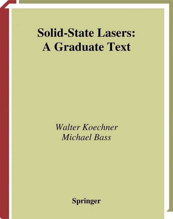 Produktbild: Solid-State Lasers