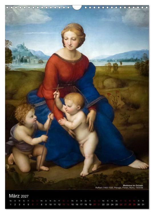 Produktbild: Maria - Mutter Gottes (Wandkalender 2027 DIN A3 hoch), CALVENDO Monatskalender