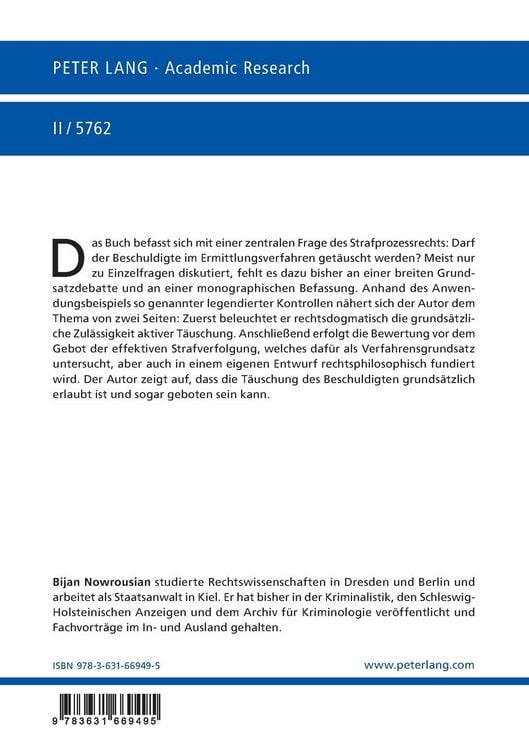 Produktbild: Heimliches Vorgehen und aktive Täuschung im Ermittlungsverfahren