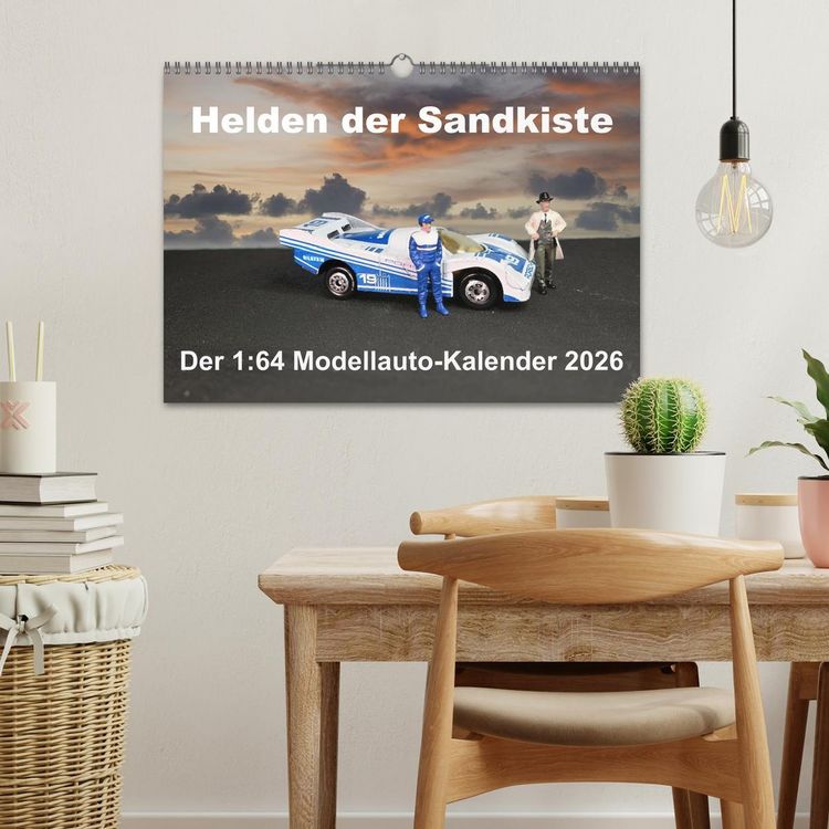 Produktbild: Helden der Sandkiste (Wandkalender 2026 DIN A3 quer), CALVENDO Monatskalender