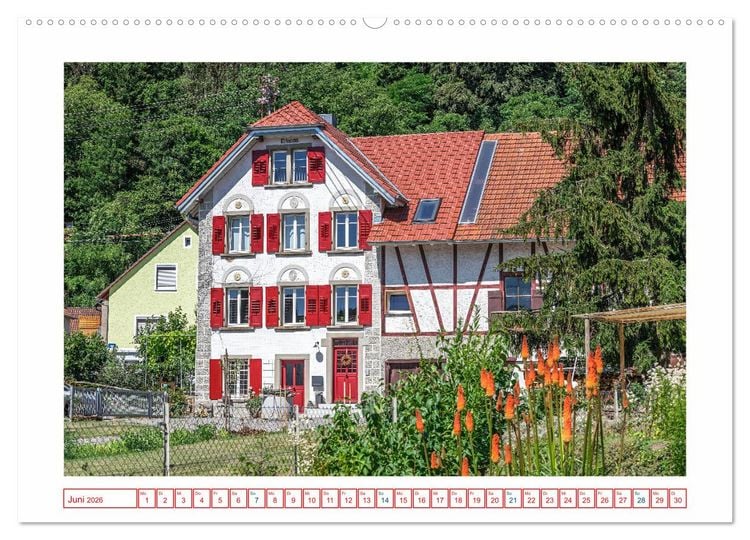 Produktbild: Stahringen im Hegau (hochwertiger Premium Wandkalender 2026 DIN A2 quer), Kunstdruck in Hochglanz