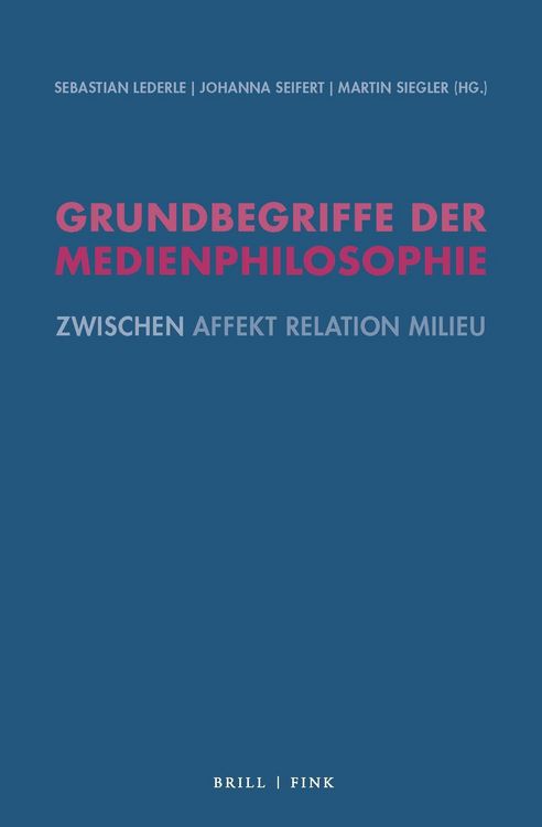 Produktbild: Grundbegriffe der Medienphilosophie