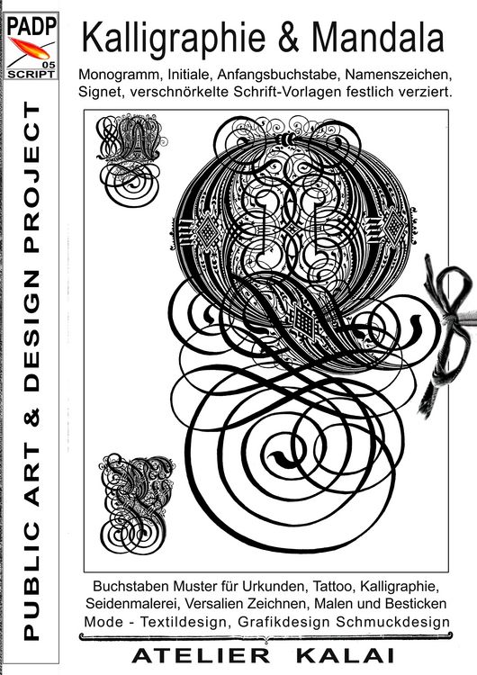 Produktbild: PADP-Script 005: Kalligraphie und Mandala