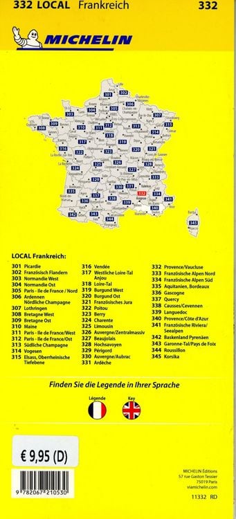 Produktbild: Michelin Provence - Vaucluse