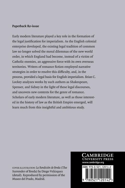 Produktbild: Law and Empire in English Renaissance Literature