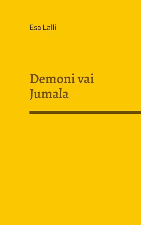 Produktbild: Demoni vai Jumala