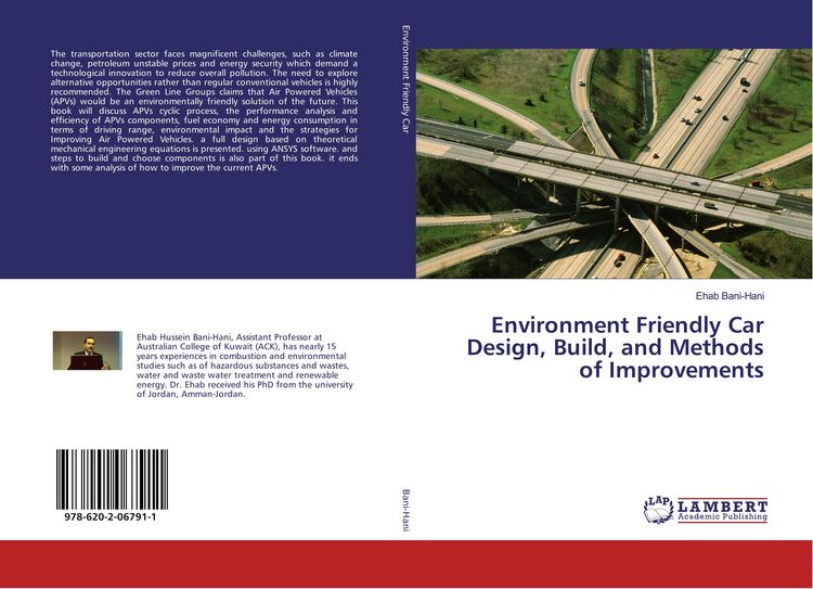 Produktbild: Environment Friendly Car Design, Build, and Methods of Improvements