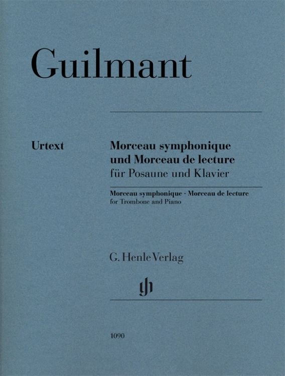 Produktbild: Alexandre Guilmant - Morceau symphonique op. 88 und Morceau de lecture f&uuml;r Posaune und Klavier