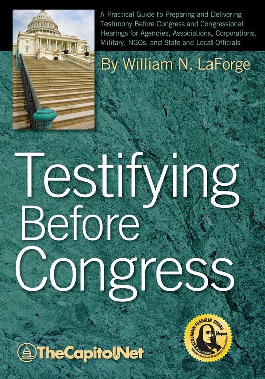Produktbild: Testifying Before Congress