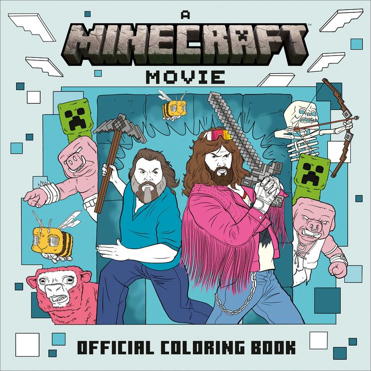 Produktbild: A Minecraft Movie Official Coloring Book