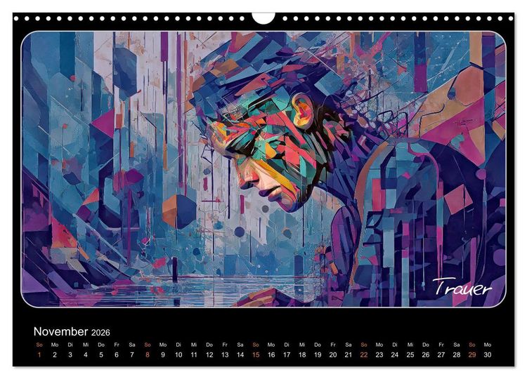 Produktbild: Emotionsbilder (Wandkalender 2026 DIN A3 quer), CALVENDO Monatskalender