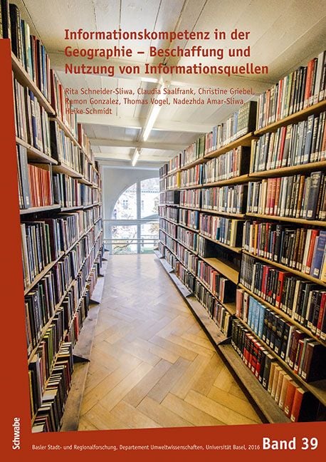 Produktbild: Informationskompetenz in der Geographie