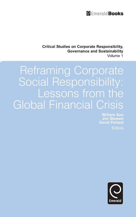 Produktbild: Reframing Corporate Social Responsibility