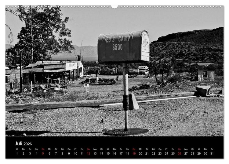 Produktbild: Route 66 (Wandkalender 2026 DIN A2 quer), CALVENDO Monatskalender