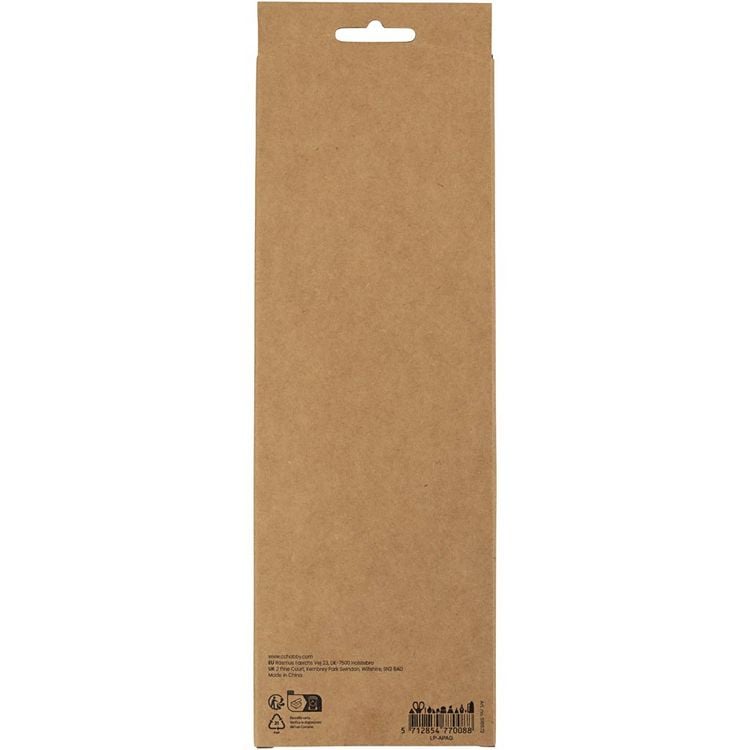 Produktbild: Creativ Company Chenilledraht, L 30 cm, Dicke 6 mm, Orange, 50 Stk