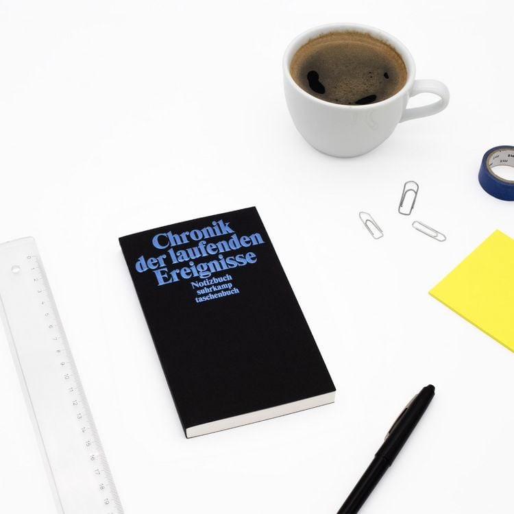 Produktbild: Notizbuch &raquo;Chronik der laufenden Ereignisse&laquo;