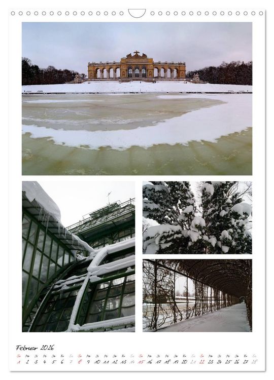 Produktbild: Schloss Sch&ouml;nbrunn im Wandel der Jahreszeiten (Wandkalender 2026 DIN A3 hoch), CALVENDO Monatskalender