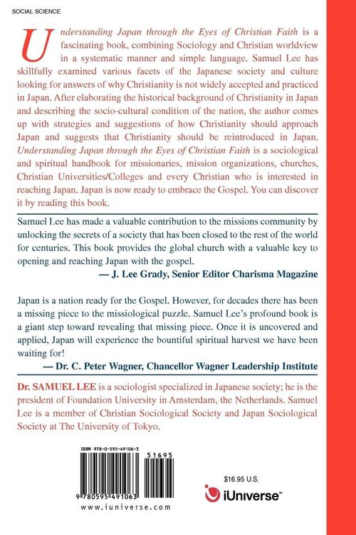Produktbild: Understanding Japan Through the Eyes of Christian Faith