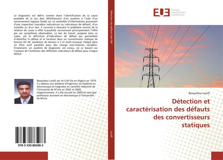 Produktbild: D&eacute;tection et caract&eacute;risation des d&eacute;fauts des convertisseurs statiques