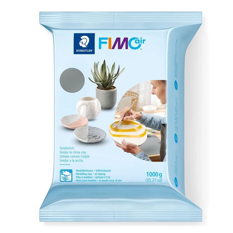 Bild vom Artikel STAEDTLER Modelliermasse FIMO® air grau 1000g vom Autor 