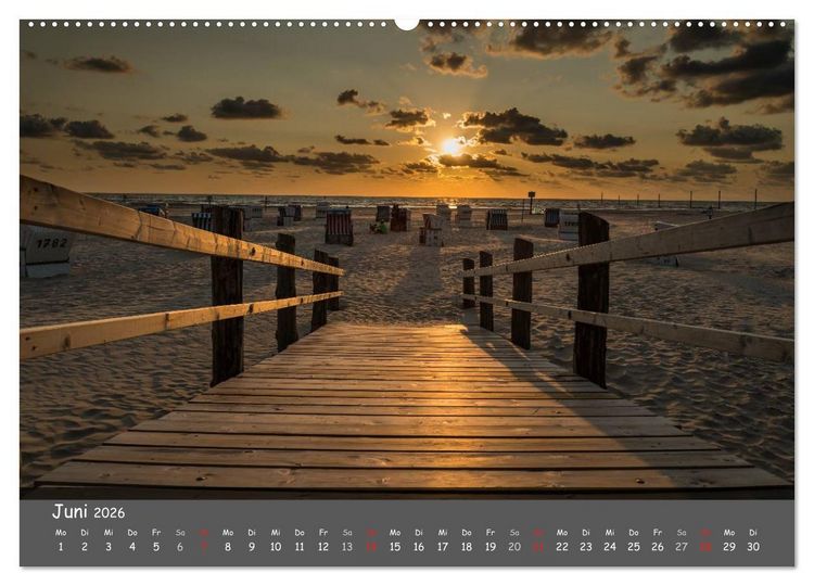 Produktbild: Mein St.Peter-Ording (Wandkalender 2026 DIN A2 quer), CALVENDO Monatskalender