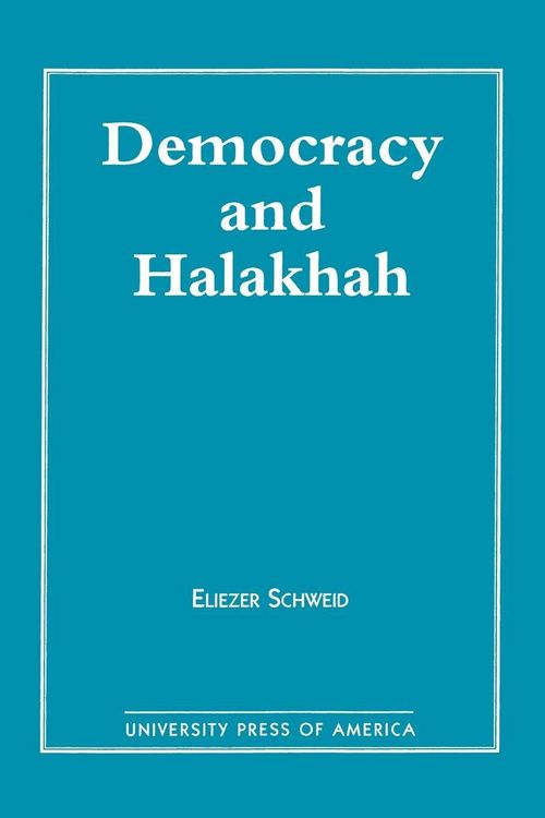 Produktbild: Democracy and the Halakhah