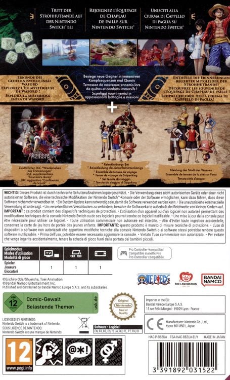 Produktbild: One Piece Odyssey (Deluxe Edition)