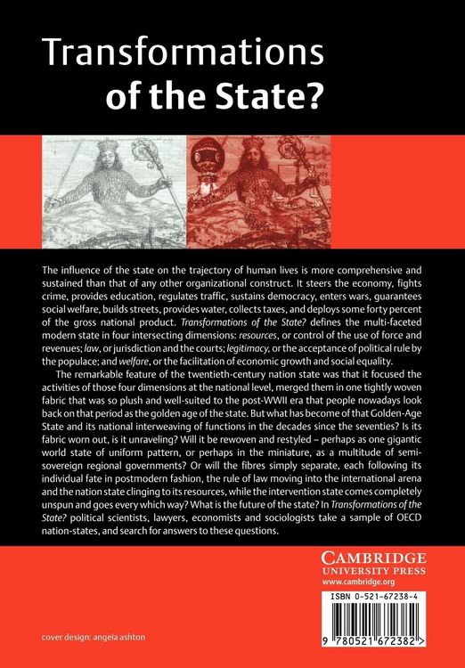 Produktbild: Transformations of the State?